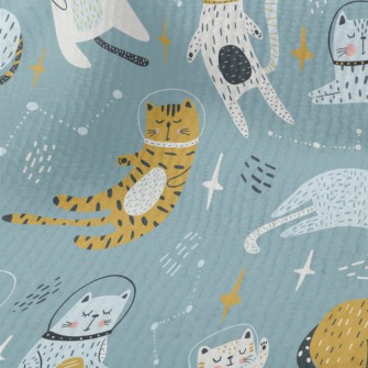 Cat Wearing Astronaut Helmet Terry