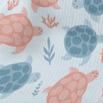 Little Turtles Swimming Freely Terry