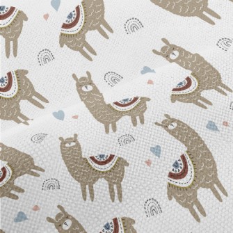 Alpaca With Eyes Closed And Co Performance Linen