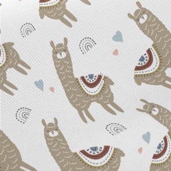 Alpaca With Eyes Closed And Co Twill