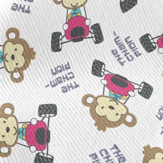 Monkey Driving An Off-road Veh Standard Corduroy
