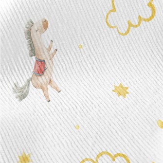 Wooden Horse Playing In The St Standard Corduroy