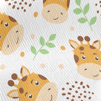 Giraffe With A Handsome Smile Standard Corduroy