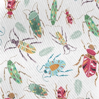 Colorful Beetle With Colorful  Standard Corduroy