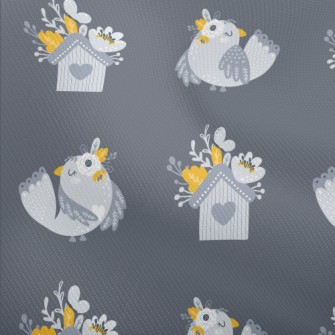 Flowers Dotted With Houses And Dobby