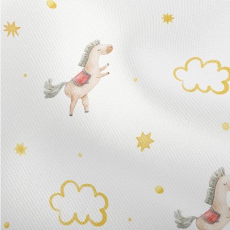 Wooden Horse Playing In The St Dobby