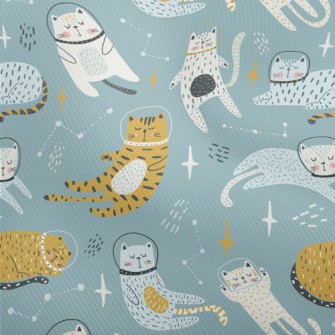 Cat Wearing Astronaut Helmet Dobby