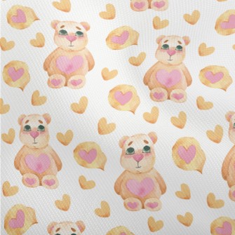 Watercolor Style Heart-shaped  Dobby