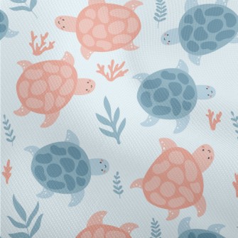 Little Turtles Swimming Freely Dobby