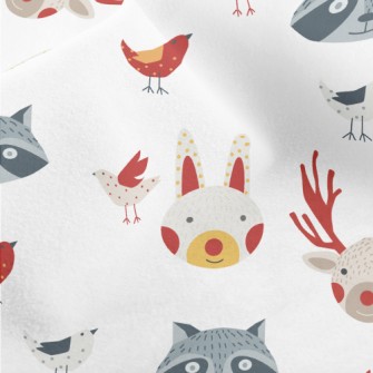 Animals Full Of Seasonal Color Micro Fleece