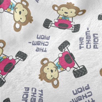 Monkey Driving An Off-road Veh Minky