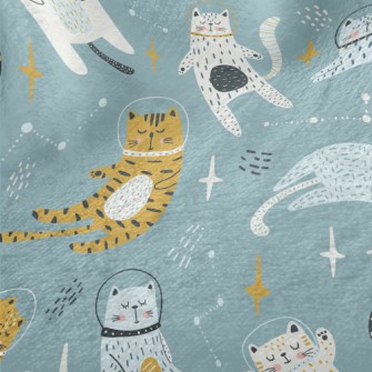 Cat Wearing Astronaut Helmet Minky