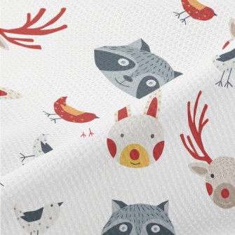 Animals Full Of Seasonal Color Piqué