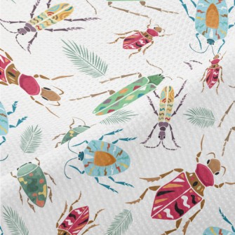 Colorful Beetle With Colorful  Piqué