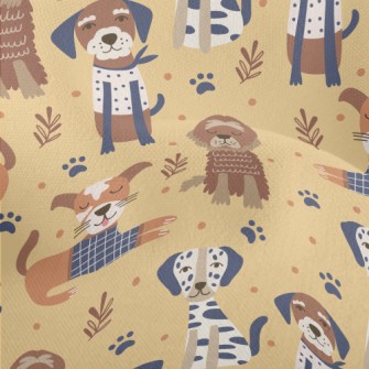 Handsome Puppy With A Beard Lightweight Performance Linen