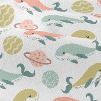 Three Colored Whale And Space  Modern Jersey