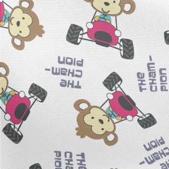 Monkey Driving An Off-road Veh Pongee