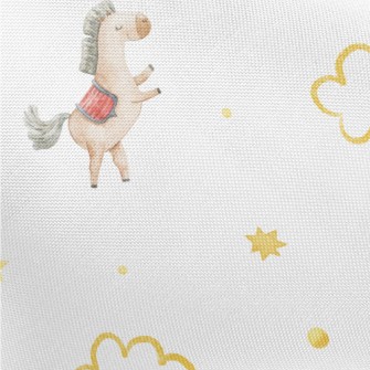 Wooden Horse Playing In The St Pongee