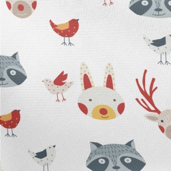 Animals Full Of Seasonal Color Pongee