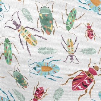 Colorful Beetle With Colorful  Pongee