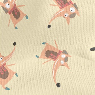 Cunning Orange Animal Stretch Jersey
