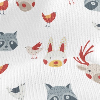 Animals Full Of Seasonal Color Stretch Jersey