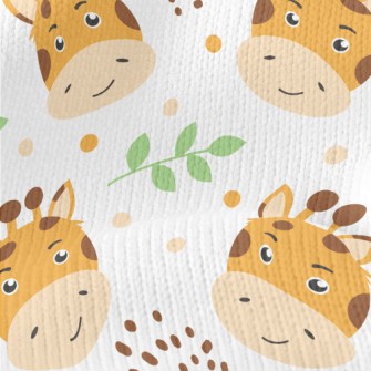 Giraffe With A Handsome Smile Stretch Jersey