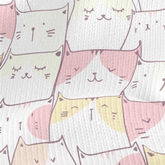 Full Of Cute And Docile Kitten Stretch Jersey