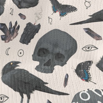 Witch&#39;s Minions Crow And B Stretch Jersey
