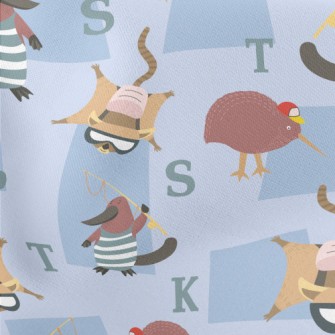 Rare Animals Roaming Free Lightweight Cotton Poplin
