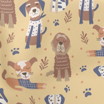 Handsome Puppy With A Beard Lightweight Cotton Poplin