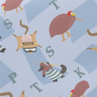 Rare Animals Roaming Free Midweight Cotton Poplin