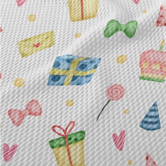 Birthday Cake Gift Envelope Bo Birdseye Piqué