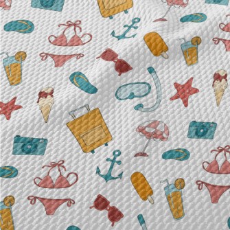 Summer Bikini Juice Starfish P Birdseye Piqué