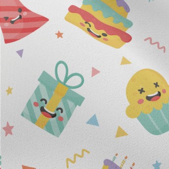 Cute Expression Birthday Cake  Chiffon