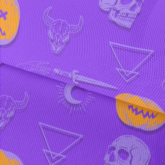 Fallen Pumpkin Skull Holy Swor Waterproof Oxford