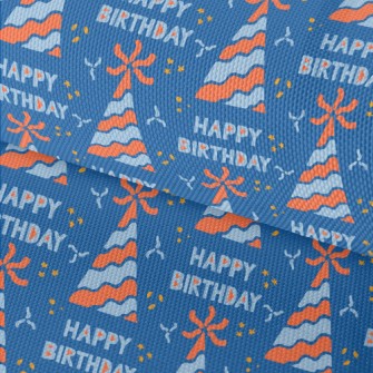 Birthday Hats And Ribbons Waterproof Oxford