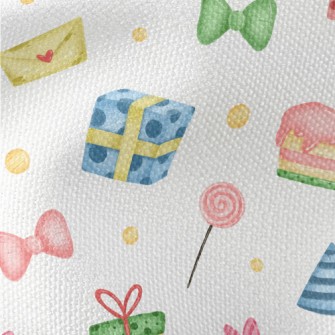 Birthday Cake Gift Envelope Bo Waterproof Canvas
