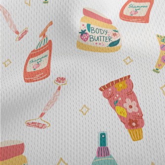 Skin Care Products And Cosmeti Athletic Mesh Flat Back