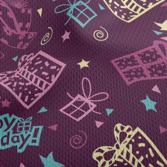 Birthday English And Gifts Athletic Mesh Flat Back