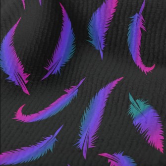 Colorful Feathers Terry