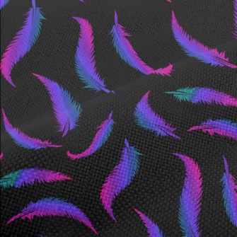 Colorful Feathers Performance Linen