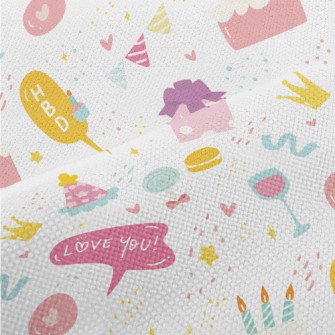 Birthday Party Cake Dessert Pa Performance Linen