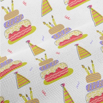 American Style Birthday Cake Performance Linen