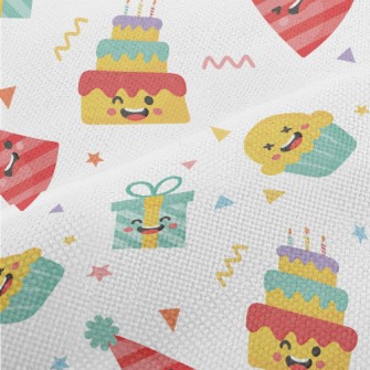 Cute Expression Birthday Cake  Performance Linen