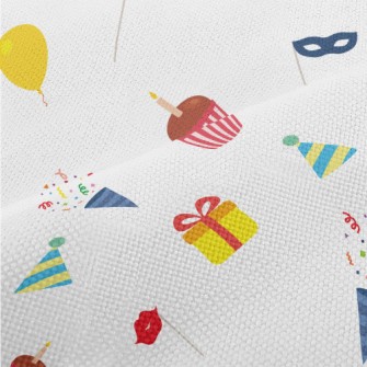 Birthday Cake Balloon Gift Pop Performance Linen