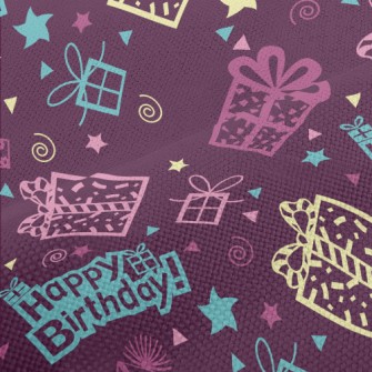 Birthday English And Gifts Performance Linen