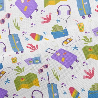 Travel Abroad Pattern Performance Linen