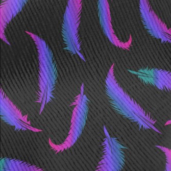 Colorful Feathers Standard Corduroy