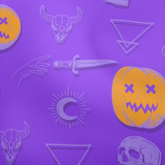 Fallen Pumpkin Skull Holy Swor Dobby